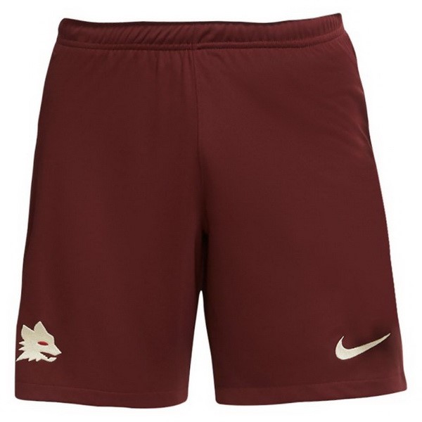 Pantalones As Roma 2ª 2020/21 Rojo